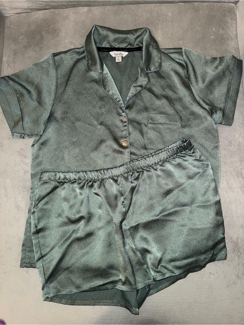 Nicole miller pijama set sz L